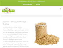 Tablet Screenshot of pellets-kaufen.com